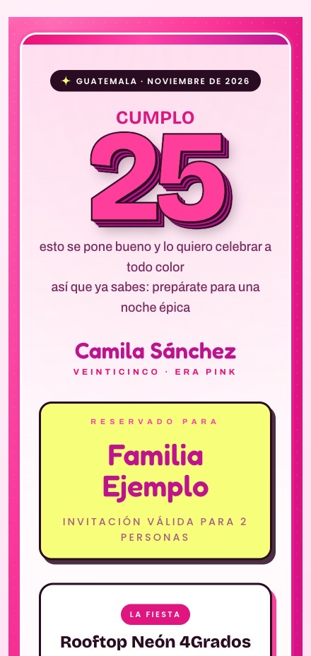 Modelo Pink Pop
