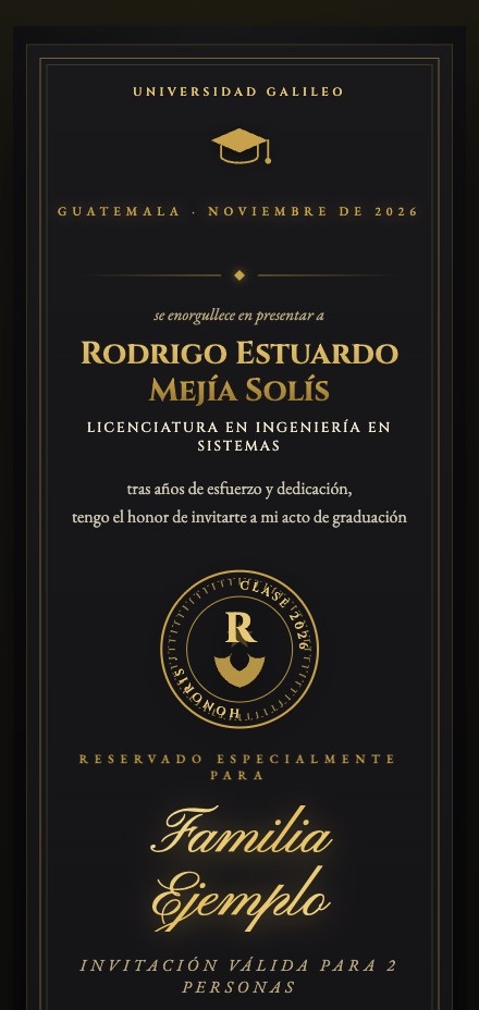 Modelo Black & Gold